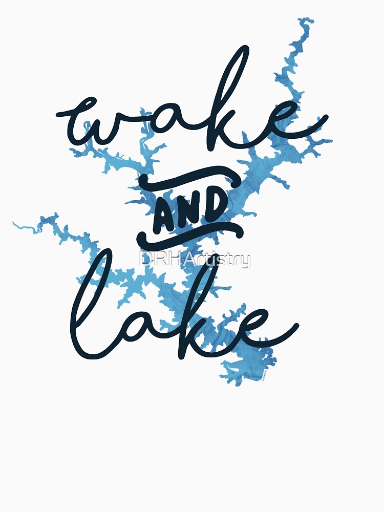 Wake & Lake at Lake Jackson by DRHArtistry