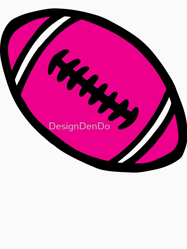 Pink Coquette Football, Football Mom, Sports Mom Gift, Gameday, Football Gift, Football Bow by DesignDenDo ⭐⭐⭐⭐⭐