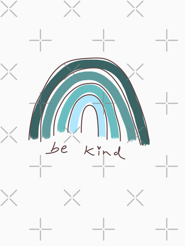 be kind blue design by lifewithrads
