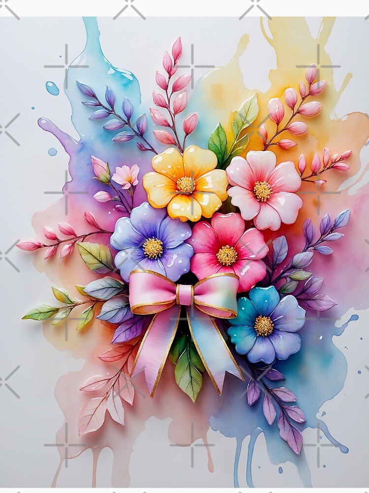 Flowers and Bows by Neranchara