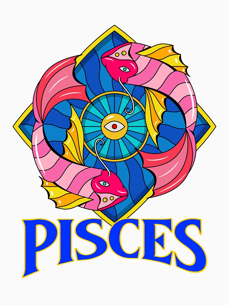 Pisces Zodiac Design by Tiptopteess