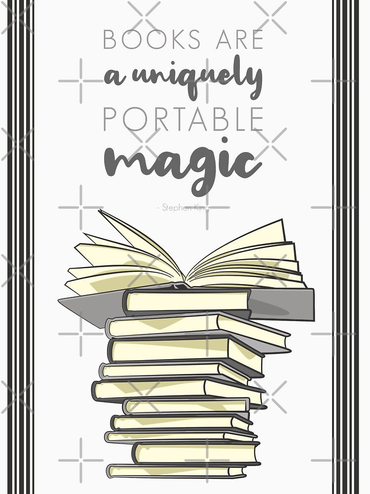 Books - Portable Magic Quote by ladyfacecreates