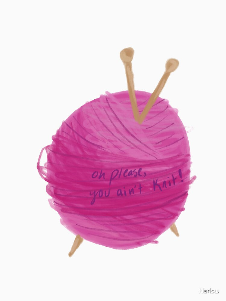 You aint knit yarn ball by Harlsw