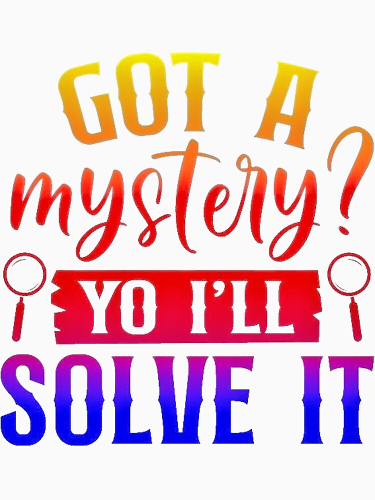 Got A Mystery Yo I'll Solve It!  (For true crime fans!) Beautiful pop art colours. by CristalleLisa