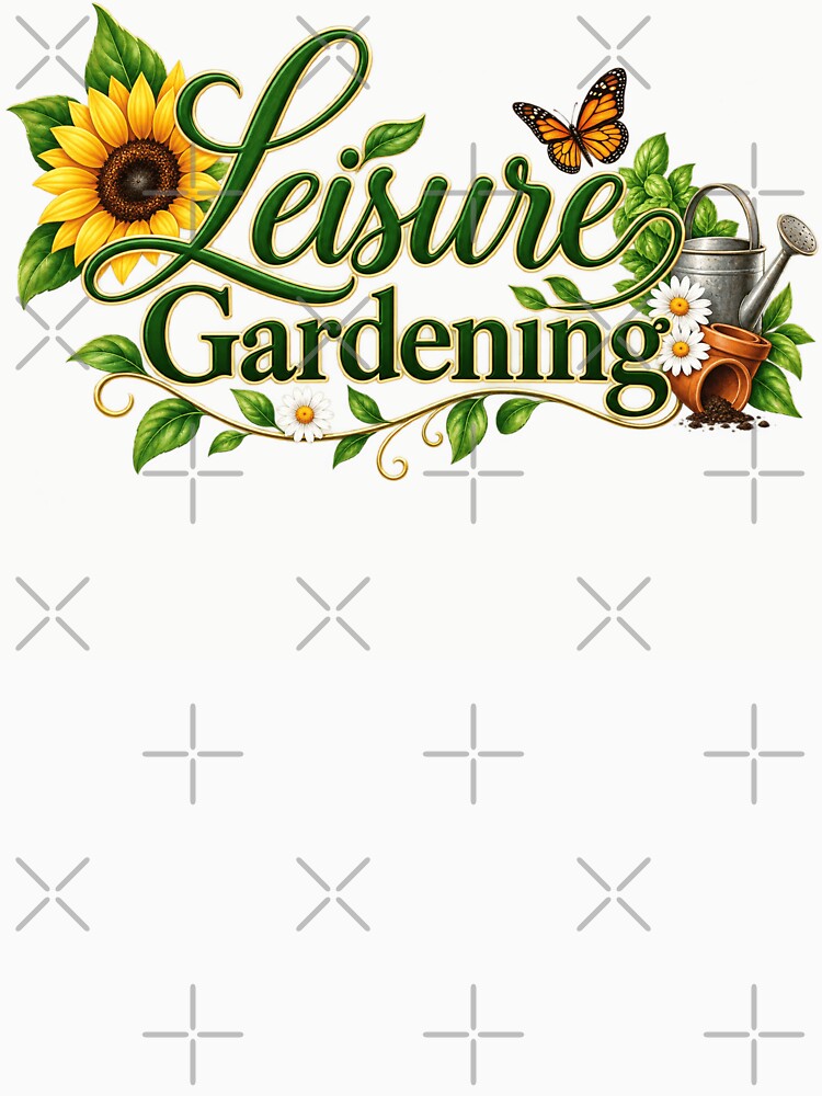 Leisure Gardening Logo by Julie Leisure Gardening
