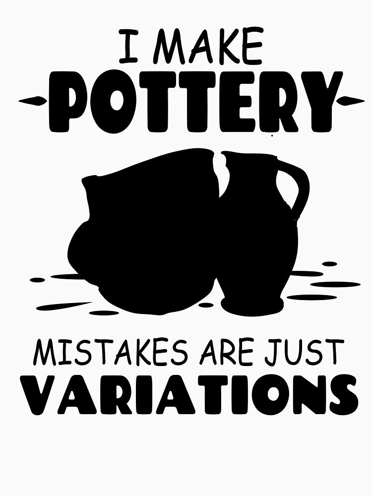I make pottery mistakes. They are just variation. by Tillscreativ
