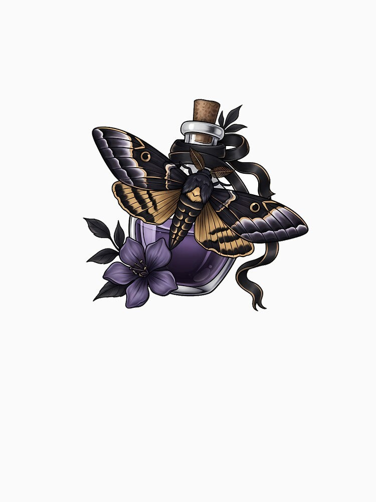 Apothecary Moth Bloom Gift by IllumeInk