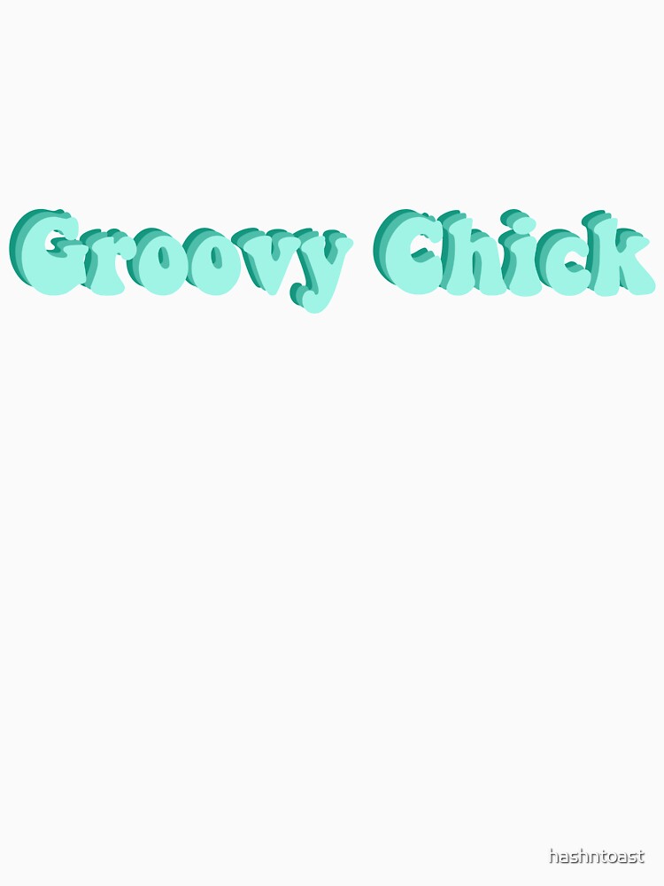 Groovy Chick Mint Green by hashntoast