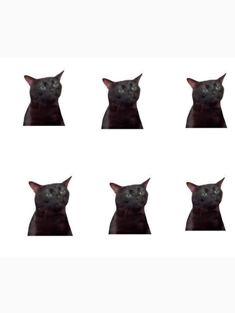 Black Cat Zoned Out by design-tube123