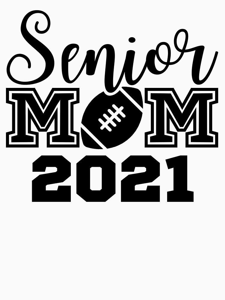 Football Senior Mom 2021 Shirt,Funny Football Mom Tee,Football Mom Gift,Football Mother Tshirt. by Babe3955