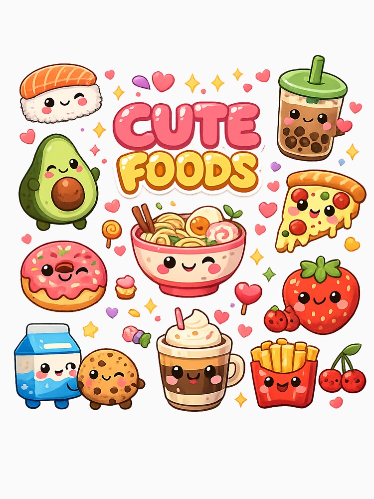 Cute food by BRAHAStudio