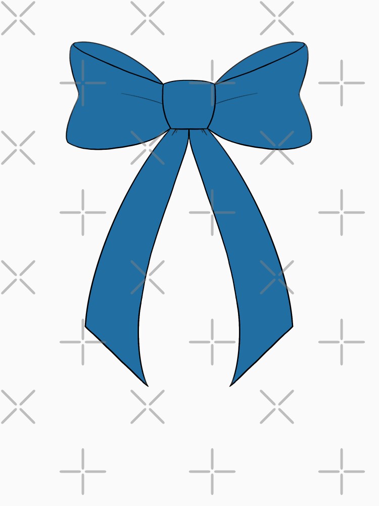 blue bow by Spiraltv