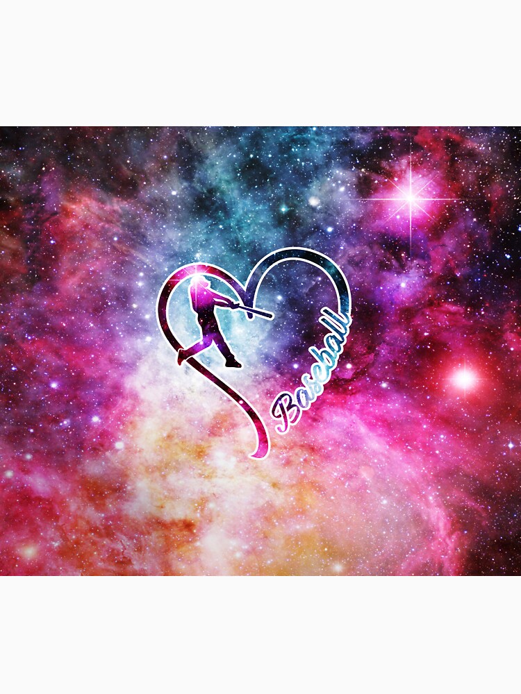 Baseball  Galaxy Heart by SweetTea4U