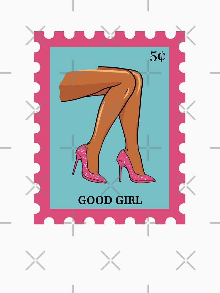 Stamp Good Girl Romance Book Club Book Trope Pink Bookish by BookWishEra