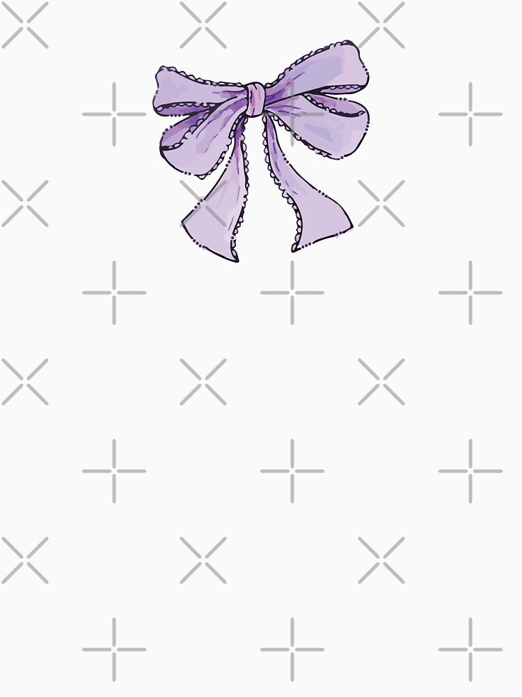 Cute Lavander Bow by silveruniverse