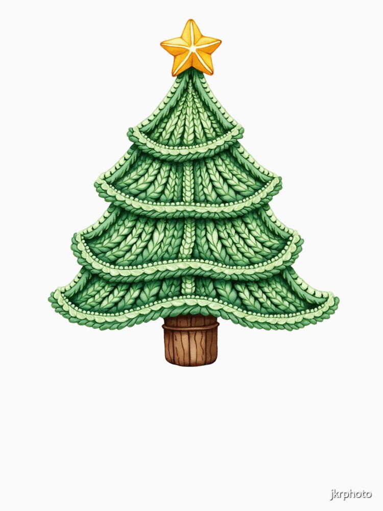 knitting christams tree by jkrphoto