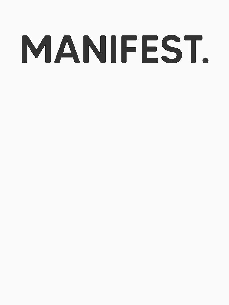 Manifest. by mantrasupply