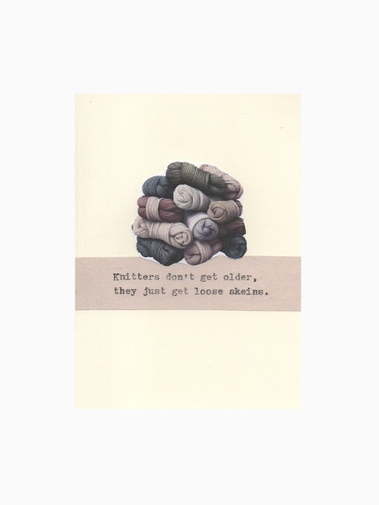 Knitters Don't Get Older by BlueSpecsStudio