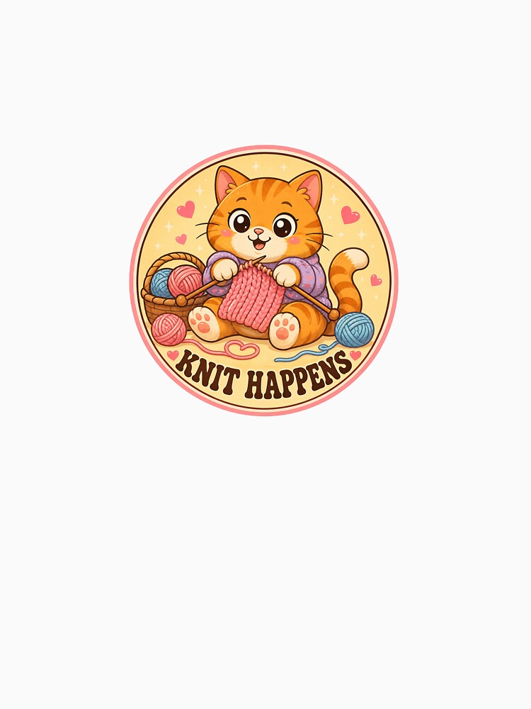 Cat Gift - Knit Happens by RedRubyBubble