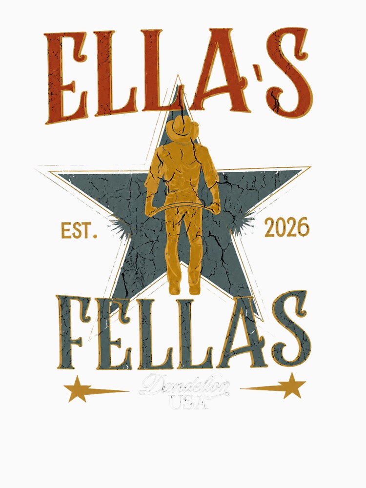 Vintage Ellas Fellas 90s Graphic by STVSpinsDesign