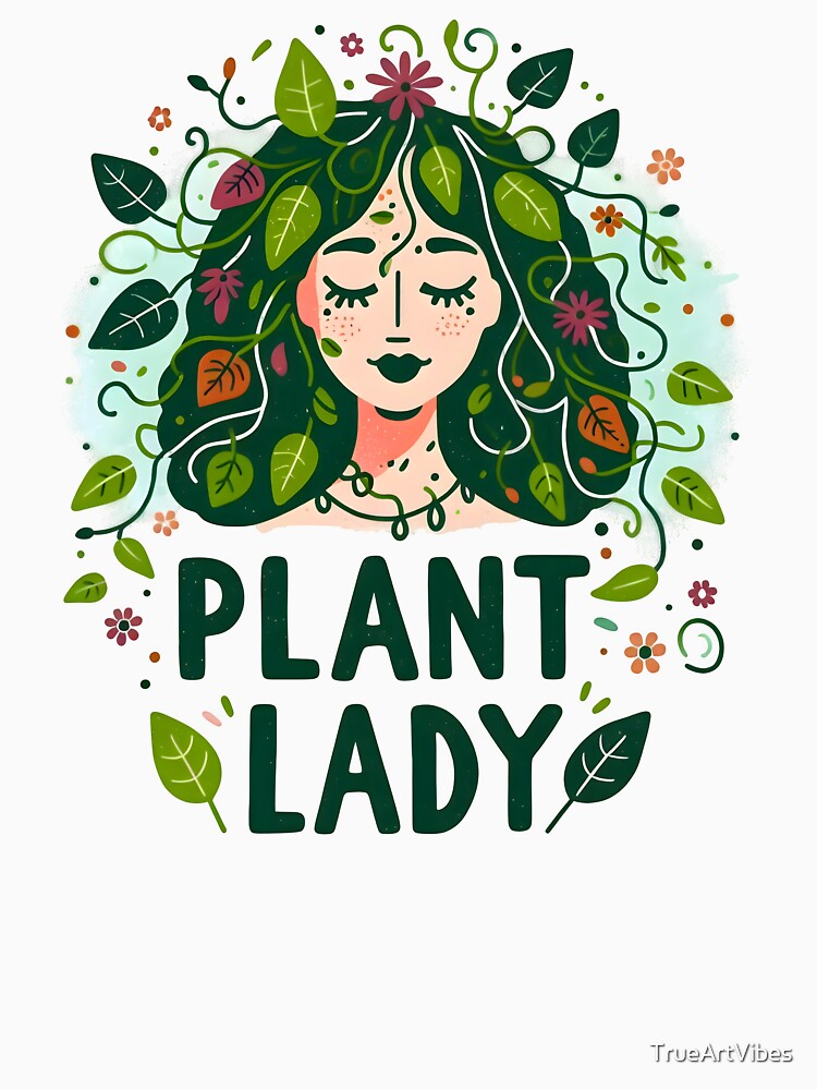 plant mom, plant lover, gardening by TrueArtVibes