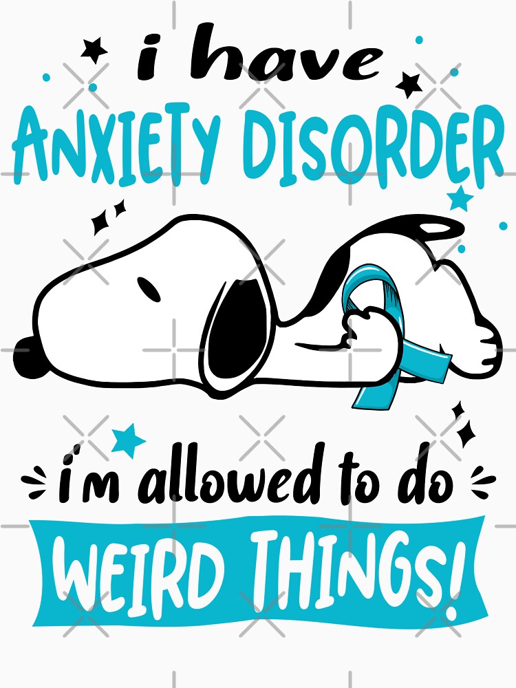 I Have Anxiety Disorder I Am Allowed To Do WEIRD THINGS! by Wlsnpeggy