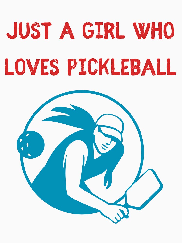 Just a Girl Who Loves Pickleball by Moremon