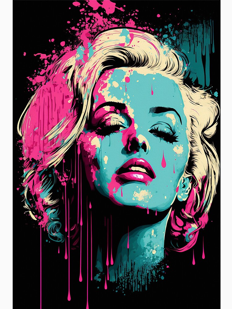 Marilyn Monroe Pop Art by NianderQuinn