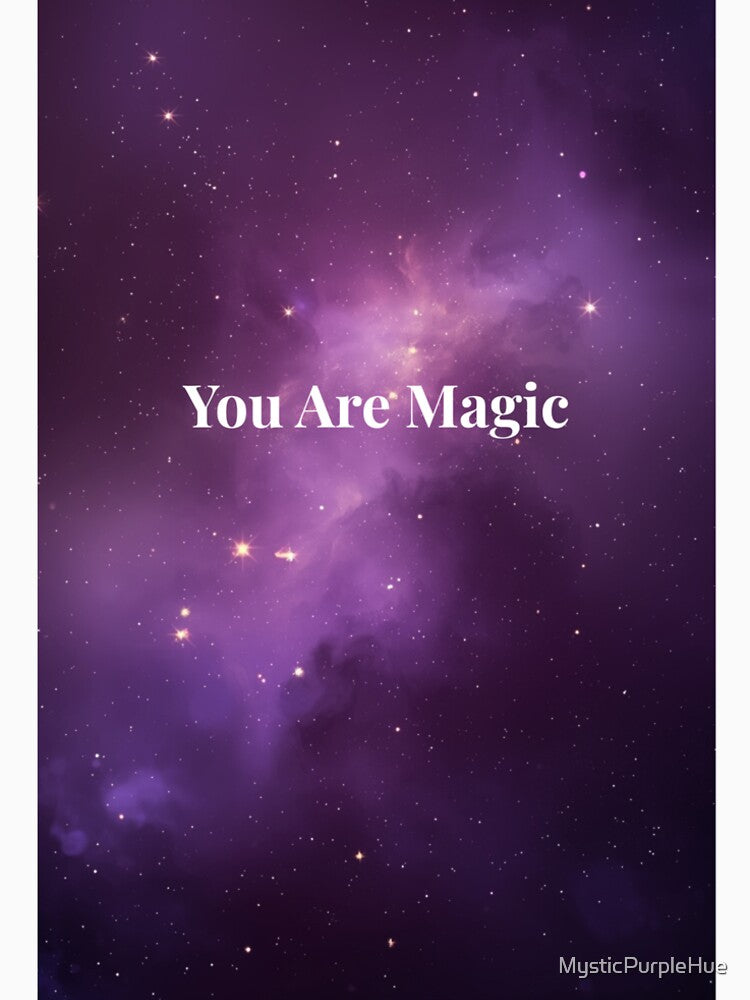 you are magic ✨ | purple galaxy aesthetic by MysticPurpleHue