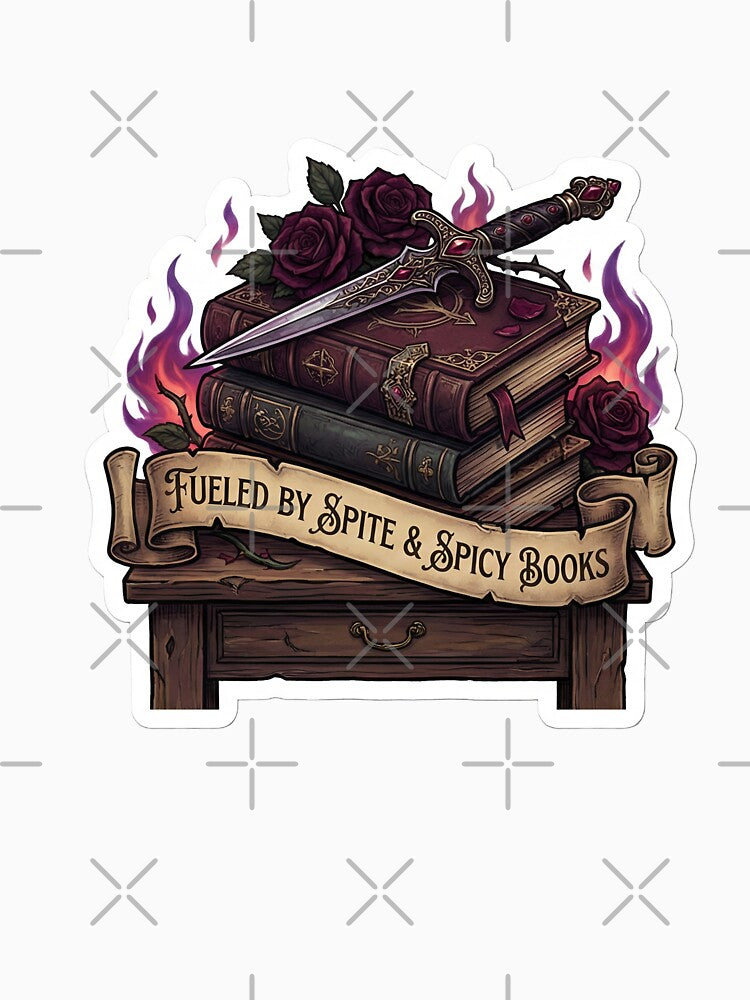 Fueled By Spite & Spicy Books Romantasy by StickyGuys