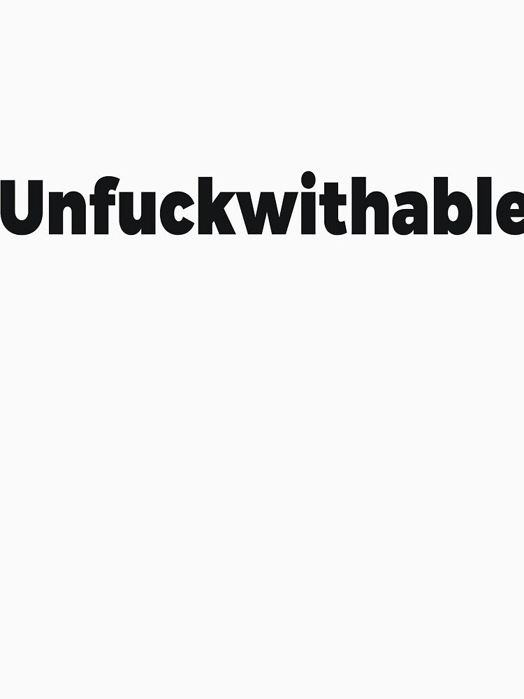 Unfuckwithable sarcastic joke by  Srdjan Stanisic