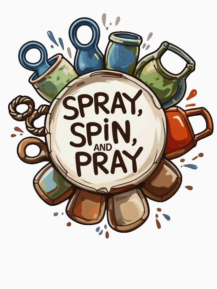 Spray, Spin, and Pray by DmansStore