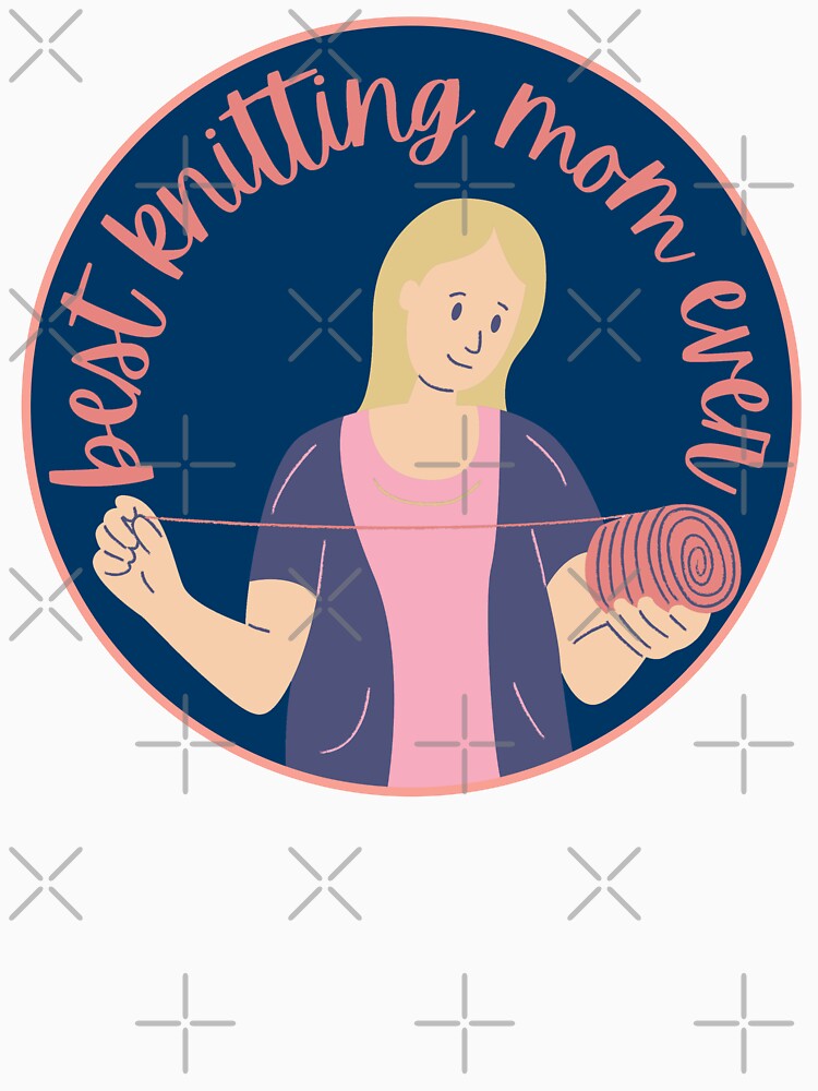 Knitting Mom by Annet KY