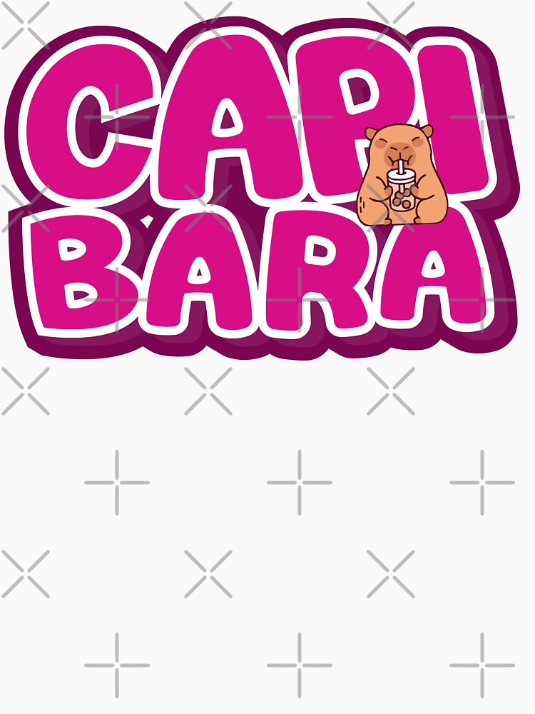 CAPIBARA LETTER ILLUSTRATION by AmberMarket1