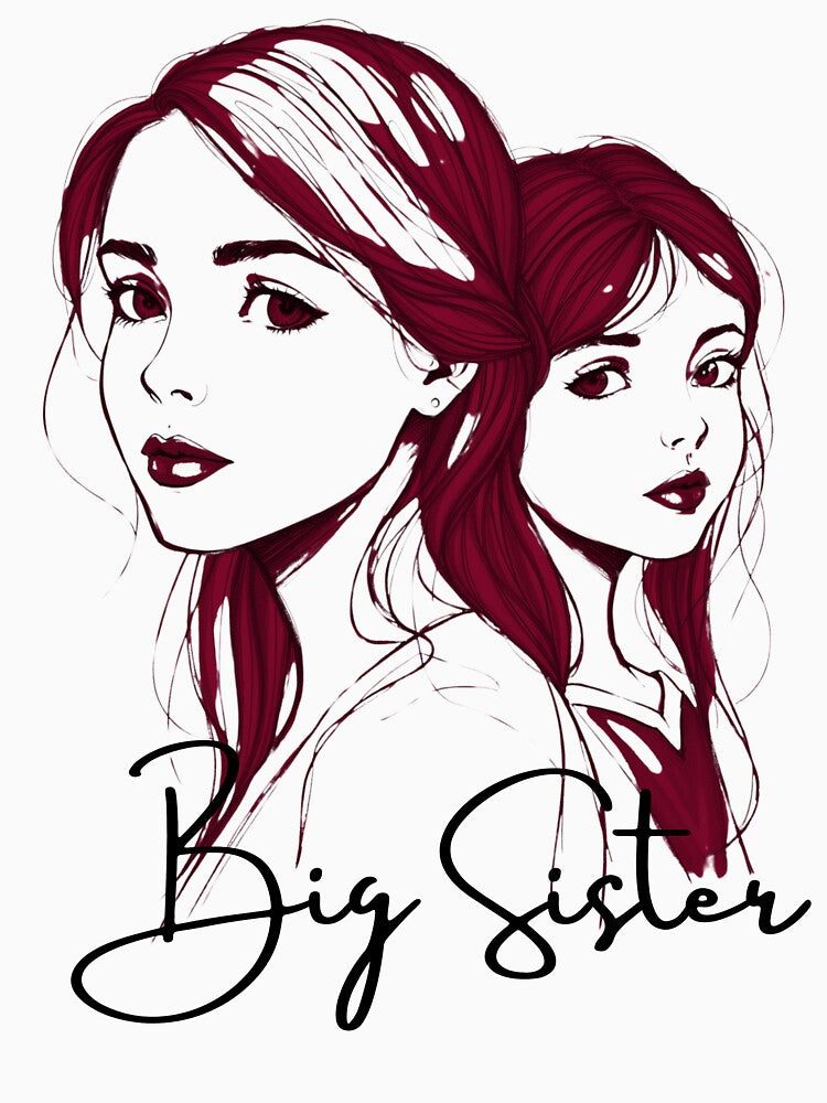 Big Sister Cute Two Beautiful sisters by RokaCircles
