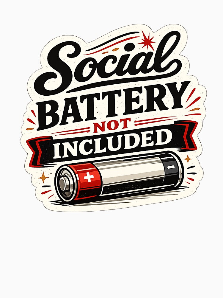 Social Battery Not Included by AbstractAnom