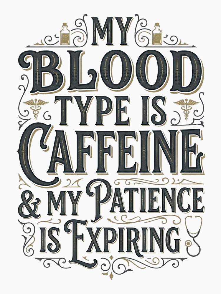 Nurse Dark Humor Typography Shirt - Funny Nursing Life Sarcastic Medical Worker Gift by Dlvznbm
