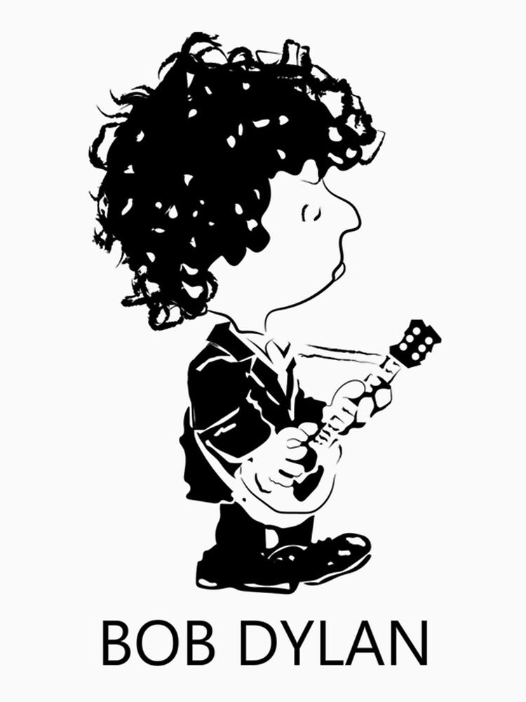 Bob Dylan Cartoon by MelissaGardena