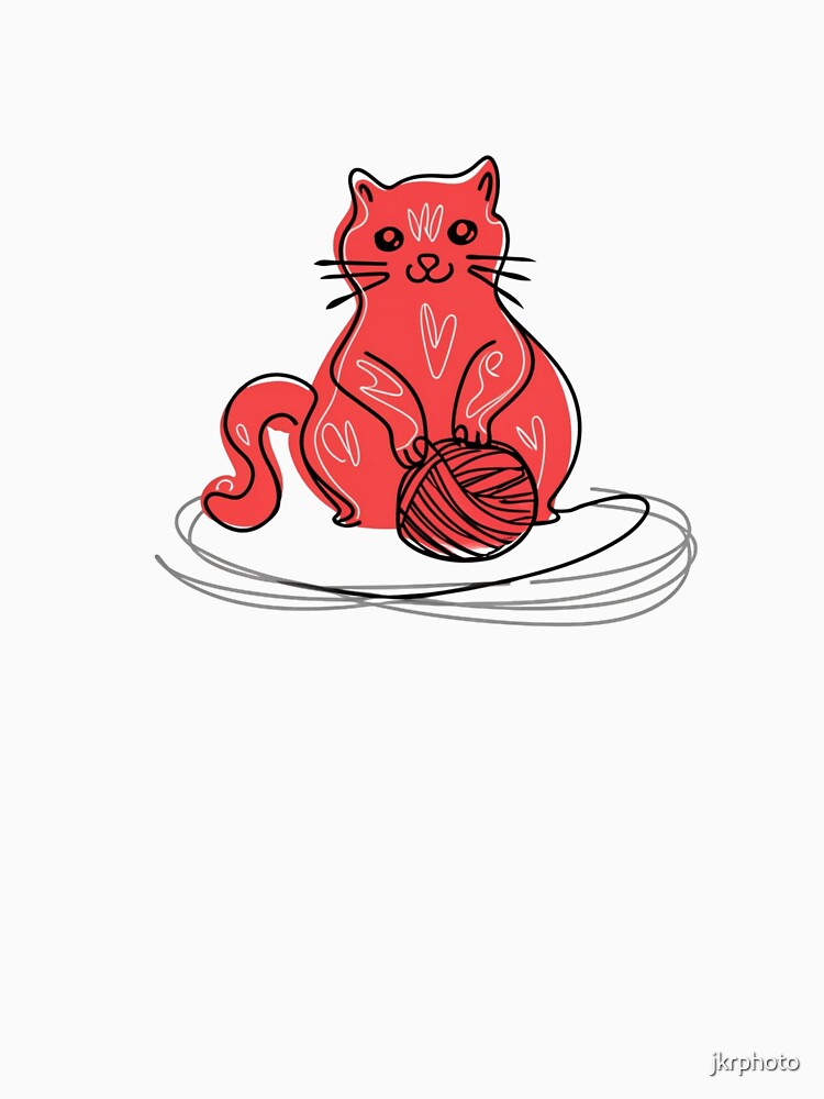 knitting cat by jkrphoto