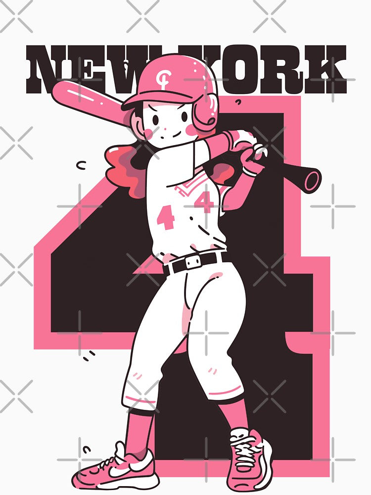 Baseball girl by Peerless-Prime