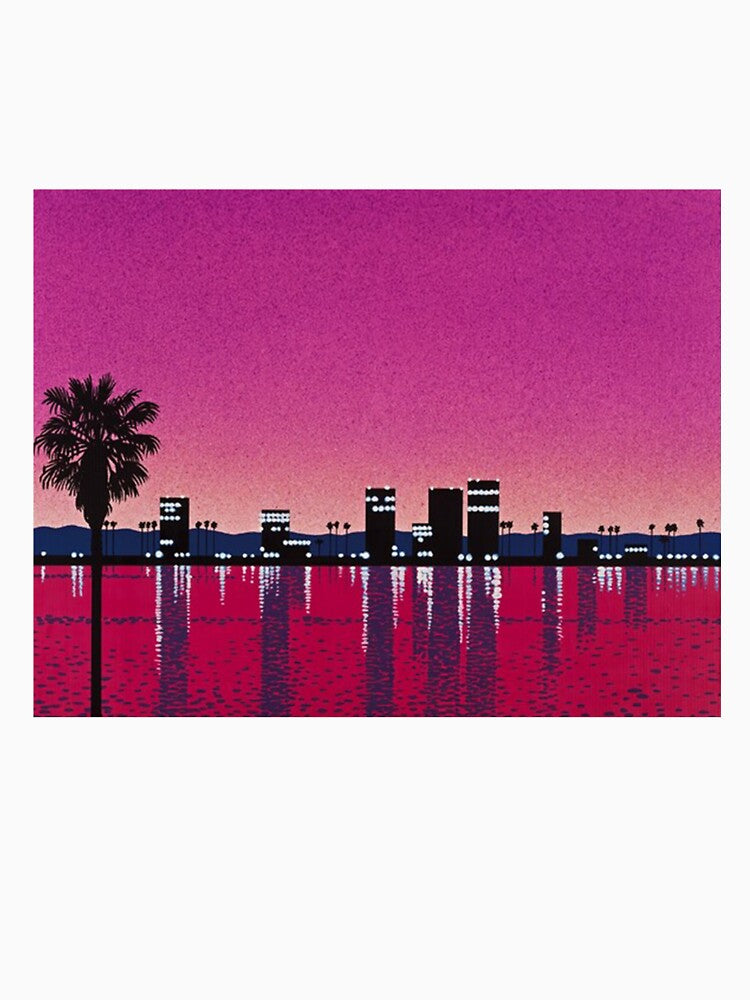 Hiroshi Nagai Art Print Poster Vaporwave Aesthetic Wallpaper T-Shirt by susanbrow1
