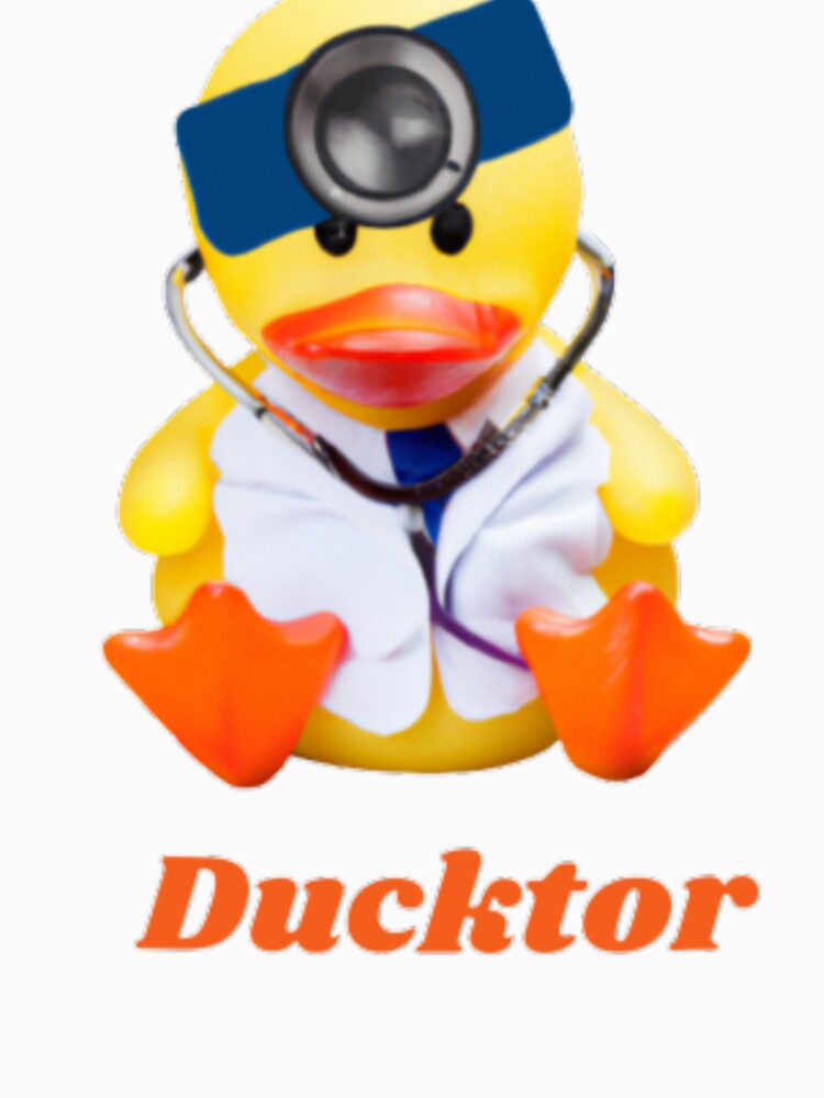 Ducktor sticker by sweetiejojo
