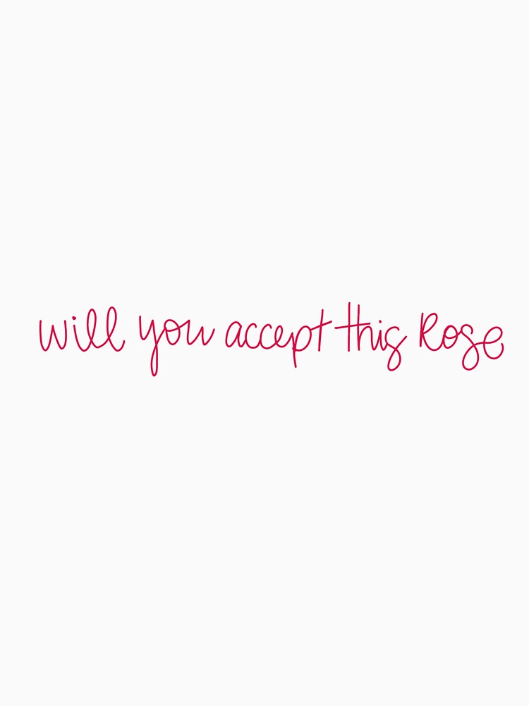 Will you accept this rose by winstonandwilla