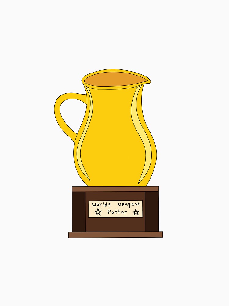 Worlds okayest potter trophy by Happyclayco