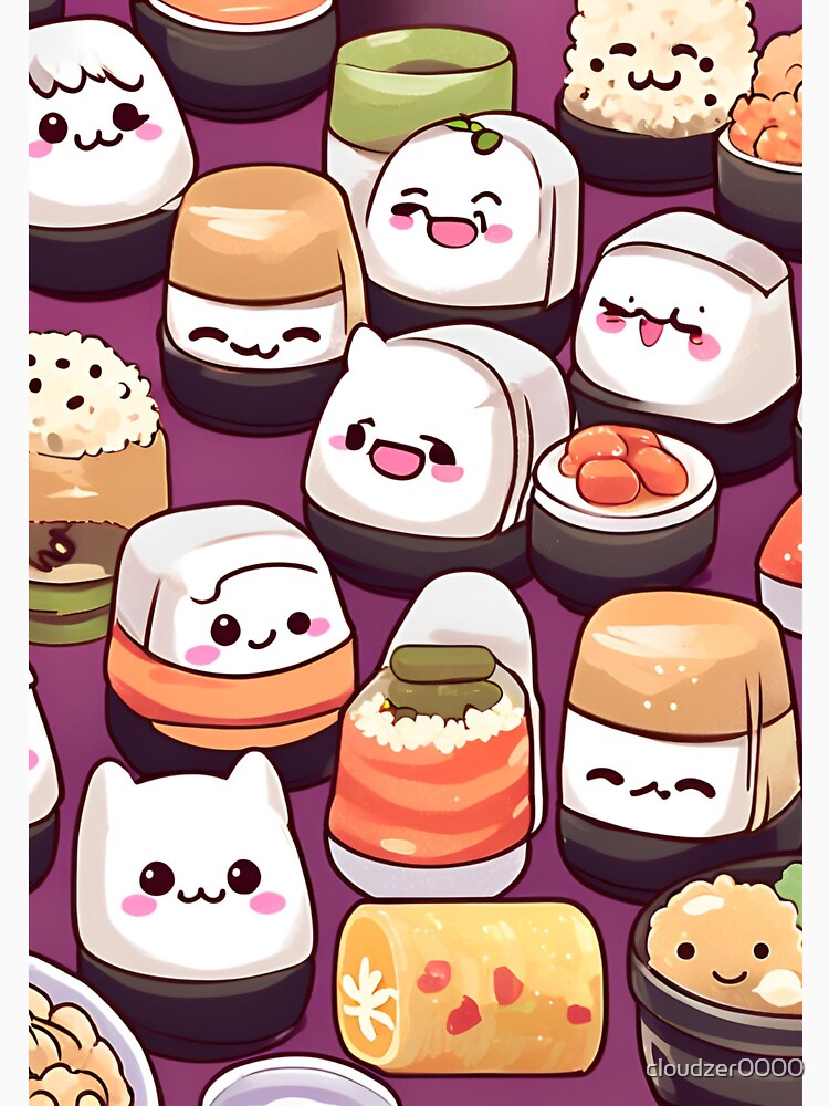 food japanese chibi snacks by cloudzer0000