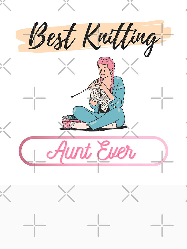 Best Knitting Aunt Ever by Create-It