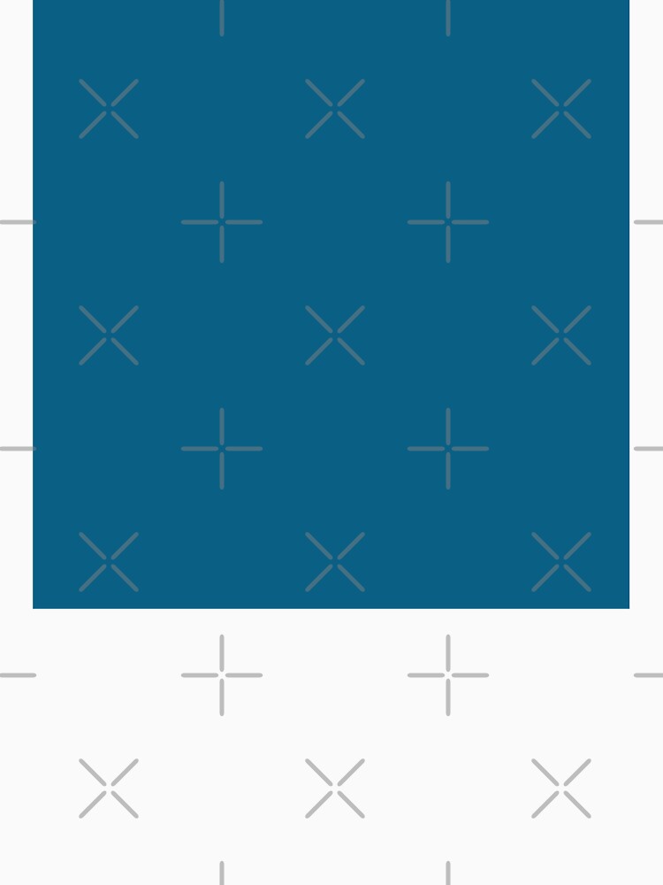 Solid Ocean Blue Colour Pattern by iamwowie