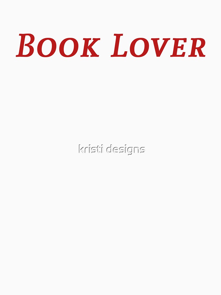 book lover by kristi designs