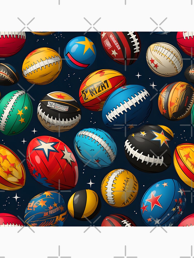 Football Decorations—so pretty, so frilly. In Football Kickoff Season Department of Decorative Arts, ornament is not a crime. Autumn Design. Fall Pattern. by ignasirus