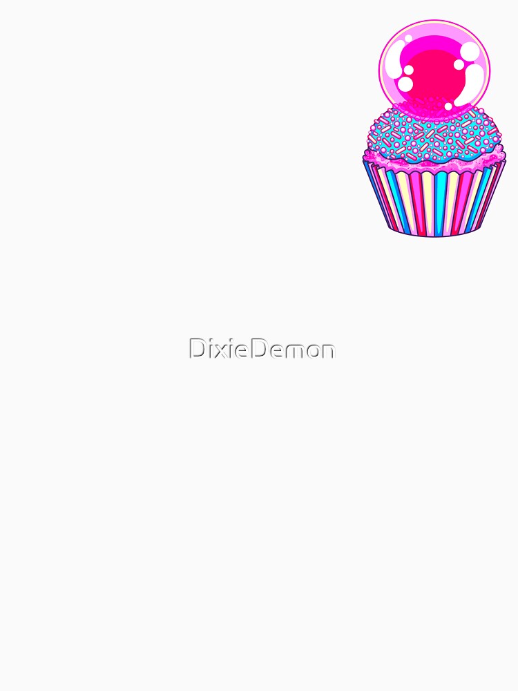 Bubble Gum Pop Cupcake by DixieDemon